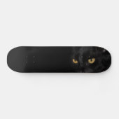 Skateboard Photographie mystérieuse de chat noir (Horz)