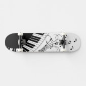 Skateboard Piano Keyboard Music Design (Horz)