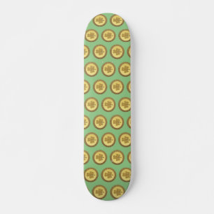 Skateboard Pièce d'or Shamrock irlandaise Lucky Patterned