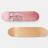 Skateboard Pieds de Ballerina Rose Classique (Horz)