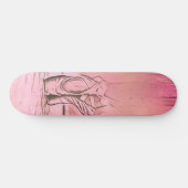 Skateboard Pieds de Ballerina Rose Classique (Horz)