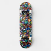 Skateboard Pierres précieuses, bijoux et gemmes (Recto)