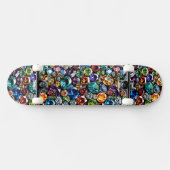 Skateboard Pierres précieuses, bijoux et gemmes (Horz)