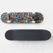 Skateboard Pierres précieuses, bijoux et gemmes (Horz)