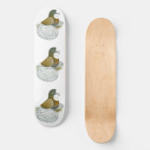 Skateboard Pigeon Trompette AOC Baldhead (Recto)