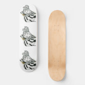 Skateboard Pigeon Trompette Léger Splash (Recto)