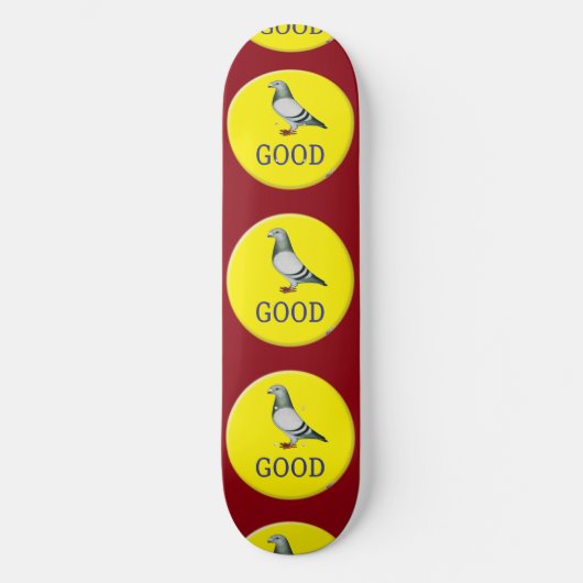 Skateboard Pigeons-BON ! (Recto)