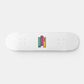 Skateboard pile de livres (Horz)