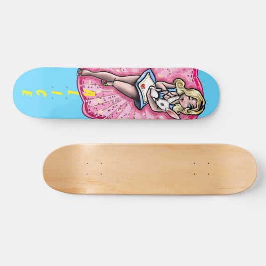Skateboard Pin-up Alice (Horz)