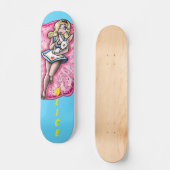 Skateboard Pin-up Alice (Recto)