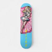 Skateboard Pin-up Alice (Devant)