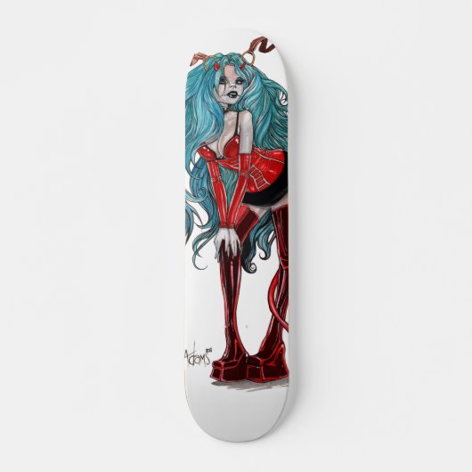 Skateboard Pin-up de DevilGirl (Devant)