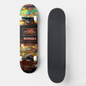 Skateboard Pinball "Chocolate Cafe Brun" (Recto)