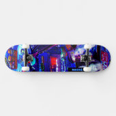 Skateboard Pinball "Neon Ghost Rider Anime" (Horz)