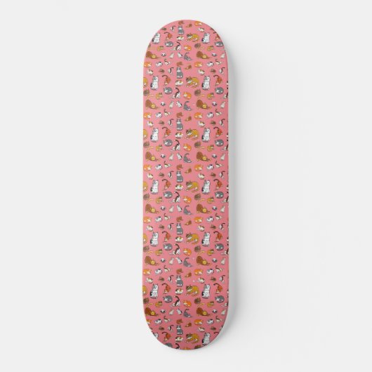 Skateboard pink (Recto)