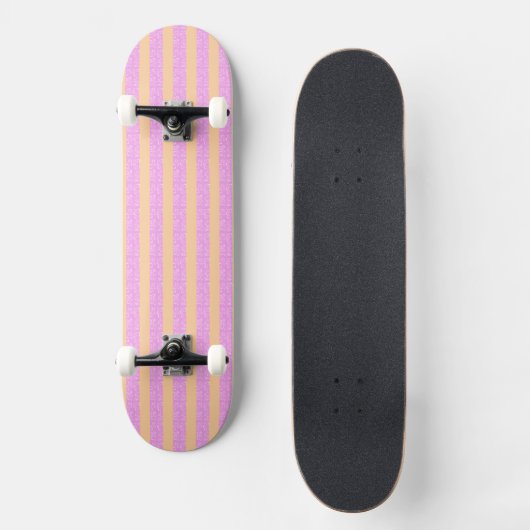 Skateboard Pink Geometric  (Recto)