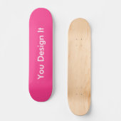 Skateboard Pink Girly (Recto)