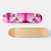 Skateboard Pink Hawaii Sunrise Cruiser Custom Pro Long (Horz)