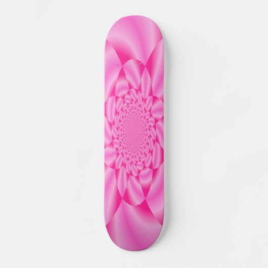 Skateboard Pink Leaf (Recto)