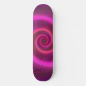 SKATEBOARD PINK NEON SWIRL GIRLS SKATEBOT (Recto)