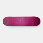 Skateboard Pink Parties scintillant Sequin Disco Old School S (Horz)