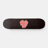Skateboard Pink roses (Horz)