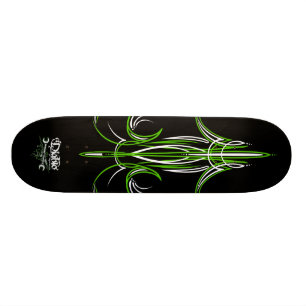 Skateboard Pinstriped le Diable Mag Skate Deck
