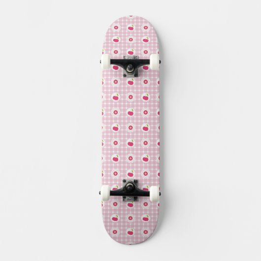 Skateboard Pique-nique Cerise (Recto)