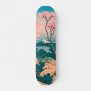 Skateboard Pique-nique de printemps sous les fleurs de cerisi