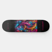 Skateboard Pisces Astrologie Grafitti Personnaliser Skateboar (Horz)