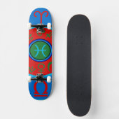 Skateboard Pisces Zodiac Skate (Recto)