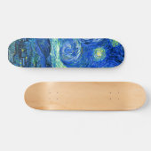 Skateboard Pix-Dezines van gogh nuit étoilée (Horz)