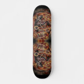 Skateboard Pizza deathtrap graphique art abstrait  (Devant)