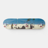 Skateboard Plage (Horz)