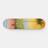 Skateboard Plage (Horz)
