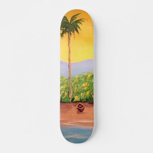 Skateboard Plage (Devant)