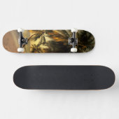 Skateboard Plage au coucher du soleil, Trinidad (Horz)