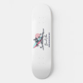 Skateboard Plage aux palmiers (Recto)