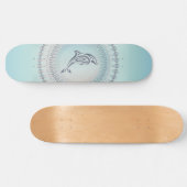Skateboard Plage Dolphin Mandala Coastal (Horz)