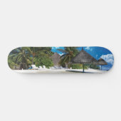 Skateboard Plage exotique (Horz)