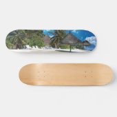 Skateboard Plage exotique (Horz)