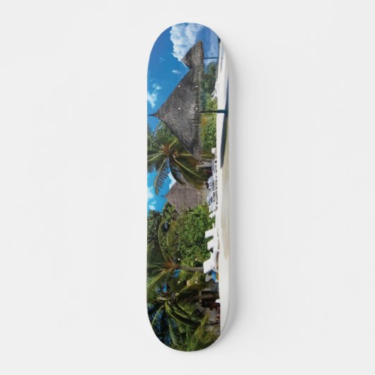 Skateboard Plage exotique (Devant)