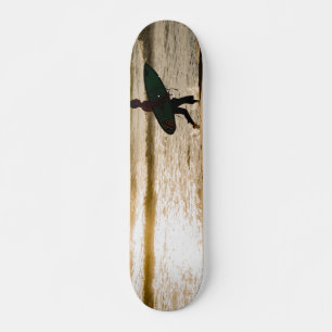 Skateboard Plage Sunset