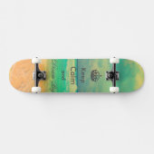 Skateboard Plage vintage "Keep Calm and Dream Big" (Horz)