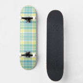 Skateboard Plaid en pastel (Recto)