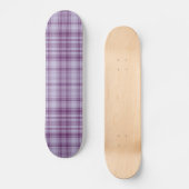 Skateboard Plaid violet (Recto)