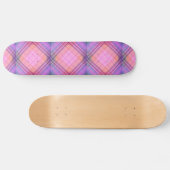 Skateboard Plaid violet (Horz)