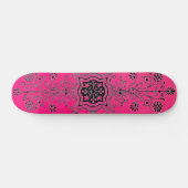 Skateboard Plan Foral Rose Patinage (Horz)