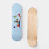 Skateboard Plan mondial pour le skate (Recto)