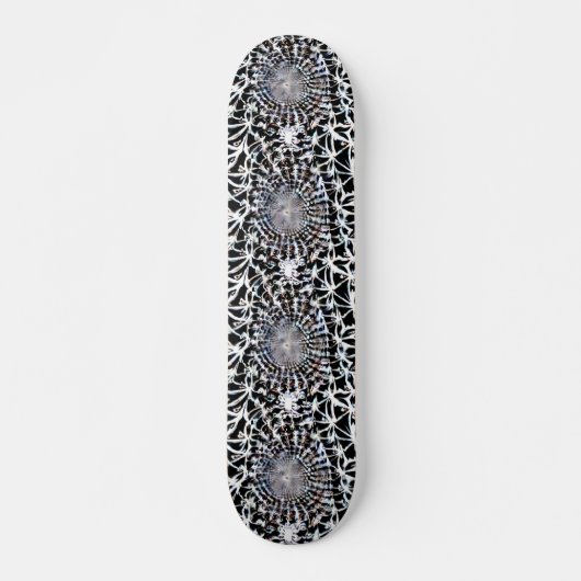 Skateboard PLANCHE À PAPIER cool FRACTAL DIAMOND (Devant)